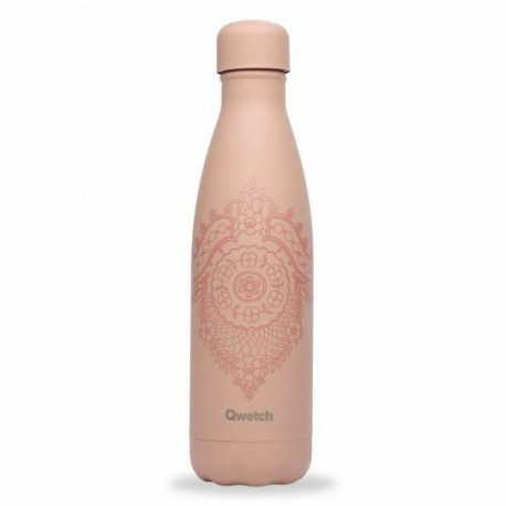 Bouteille isotherme Albertine vieux rose 50 cl