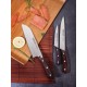 Couteau santoku alvéolé natura 18 cm