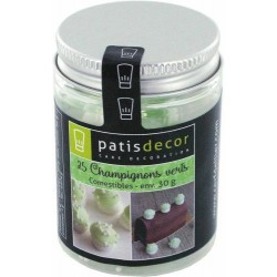 Décor sucre champignon vert 40 g