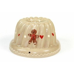 Moule Kougelhopf grès décor Mannele Ø 24 cm