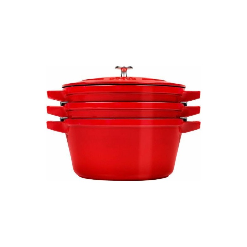 Set batterie 2 poêles en fonte Staub 20 & 28cm