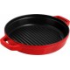 Batterie gigogne empilable fonte cerise Ø 24 cm - 4 pièces