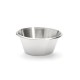 Bassine pâtissière inox fond plat ø 24 cm