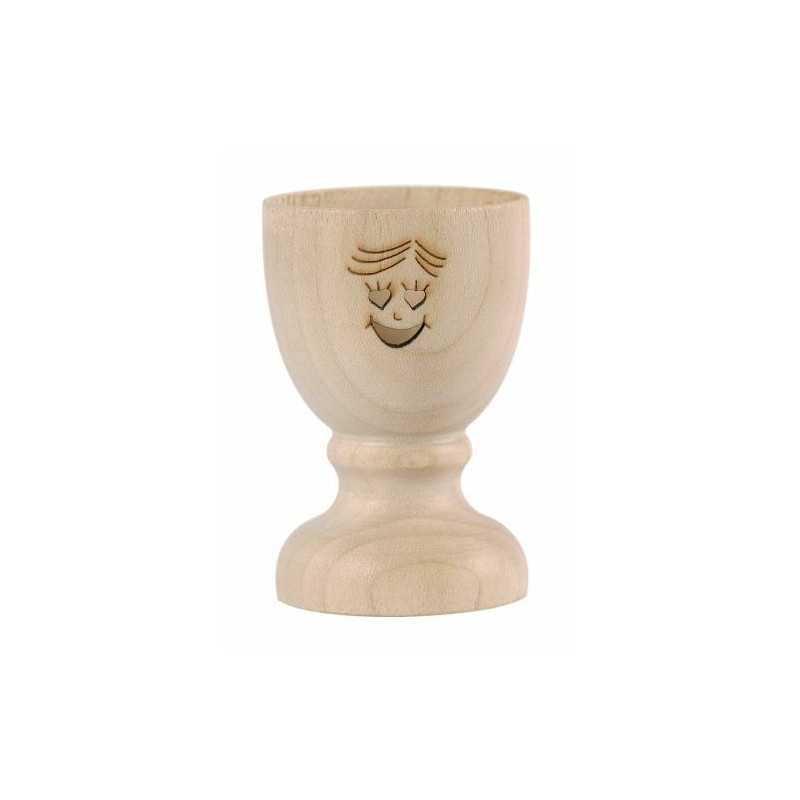 Set De 2 Coquetiers En Bois Hêtre Gravés Au Laser - Thème Harry Potter, Idée Cadeau Fan