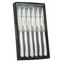 Lot de 6 couteaux à steak Arcos lame lisse