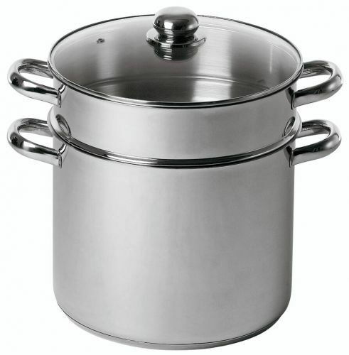 Cookut Stainless Steel Couscoussier, 24cm