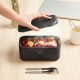 Boite repas chauffante MB Warmer noire