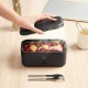 Boite repas chauffante MB Warmer noire