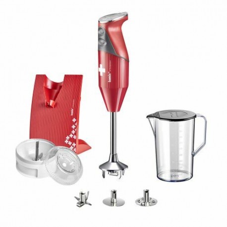 Mixeur plongeant Bamix M200 Swissline rouge