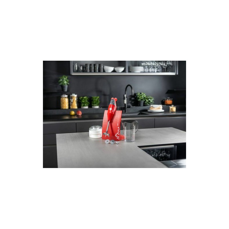 Bamix Mixeur plongeant SwissLine - 200 W - Rouge