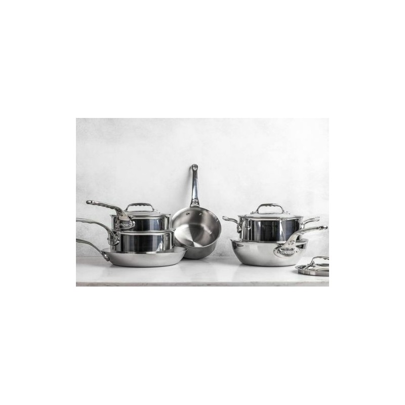 De buyer mini poele ronde affinity - inox - o 24 cm - tous feux