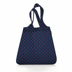 Sac pliable mini maxi shopper dots red