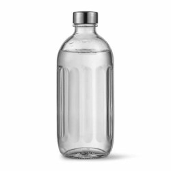 Machine à Gazéifier Bubliq Glass Carbonator - Bouteille Verre 1L, Acier Inox, Design Scandinave