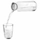 Carafe en verre silhouette 1L