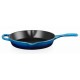 Poêle profonde fonte Skillet bleu azur ø 26 cm