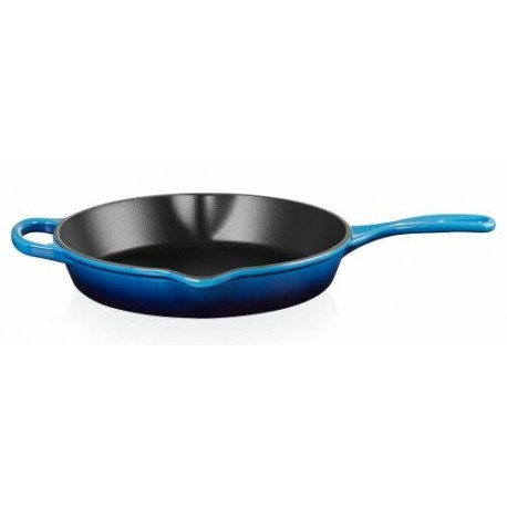 Poêle profonde fonte Skillet bleu azur ø 26 cm