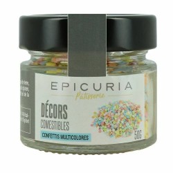 Confettis sucre multicolore Epicuria 50 g