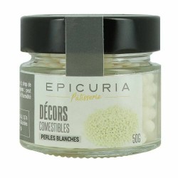 Perle nacrée sucre blanc Epicuria 50 g