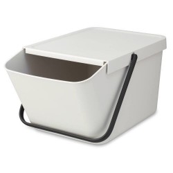 Poubelle de tri Sort & Go empilable gris clair 20 l
