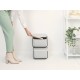 Poubelle de tri Sort & Go empilable gris clair 20 l