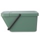 Poubelle de tri Sort & Go empilable vert sapin 20 l