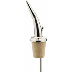 Bouchon verseur fin inox et liège