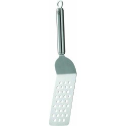 SPATULE COUDEE ACIER PERFOREE 32CM