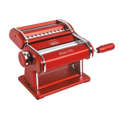 Machine à pâtes manuelle Atlas Design 150 rouge