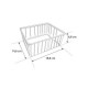 Boite Carty transparente avec couvercle pp 135 cl - par 25