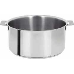 Faitout inox 18/10 cuivre et aluminium Ø 24 cm : Stellinox