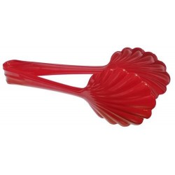 Petite Cuillere Glace Rouge - Plastique - 12 cm - colis x2000