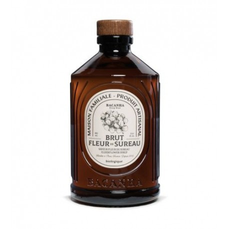 Sirop fleur de sureau brut bio 400 ml