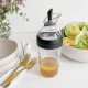 Shaker à vinaigrette noir 350 ml