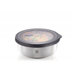 Boite micro-ondable ronde inox 0,5 L