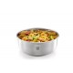 Boite micro-ondable ronde inox 1 L