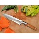 Couteau de cuisine Le Thiers bois de cade 20 cm