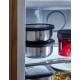 Boite micro-ondable ronde inox 0,5 L