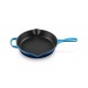 Poêle profonde fonte Skillet bleu azur ø 26 cm