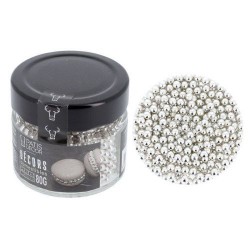 Perles comestibles nacrées argentées 80 g