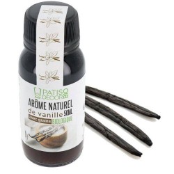 Arôme naturel bio de vanille avec graines 50 ml