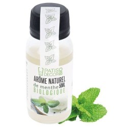 Arôme naturel bio de menthe 50 ml