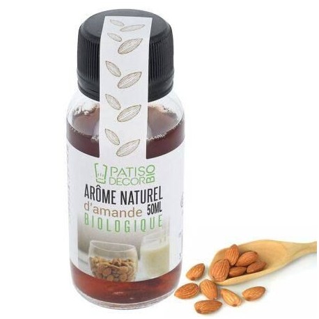 Arôme naturel bio d'amande 50 ml