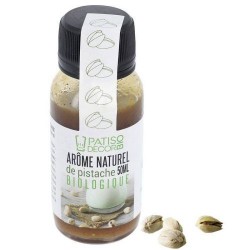 Arôme naturel bio de pistache 50 ml