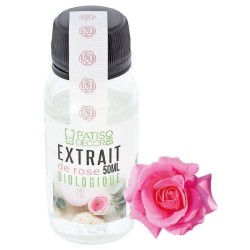 Extrait bio rose 50 ml