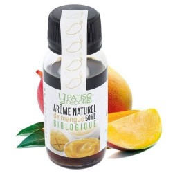 Arôme naturel bio de mangue 50 ml