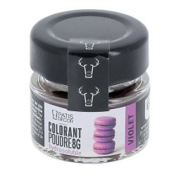 Colorant alimentaire violet liquide hydrosoluble professionnel 4274 -  Contenance : 100 ml, Couleur : Violet