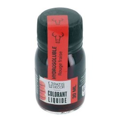 Colorant liquide hydrosoluble rouge fraise 30 ml