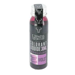 Colorant liquide hydrosoluble violet 30 ml