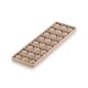 Moule chocolat tritan avec insert silicone Semisfera 01