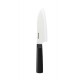 Couteau Santoku CHOWA manche noir 14 cm